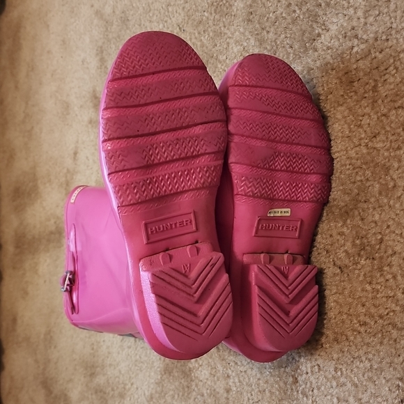 Hunter Original Kids Tall Gloss Rain Boots - Picture 7 of 16